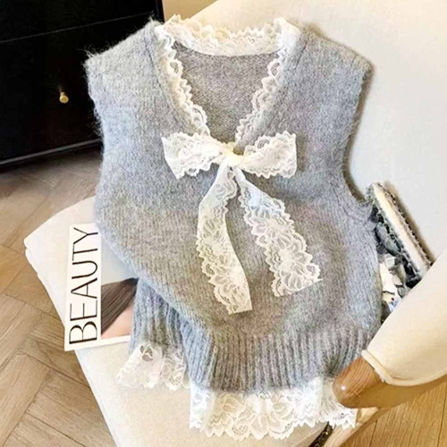 프리나인 츄츄리본조끼FRK54195A_이미지