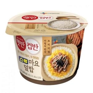 CJ제일제당 햇반 컵반 스팸 마요 덮밥 219g (12개)