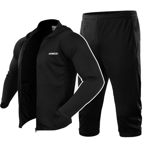 트레이닝 후드집업 + 7부 바지 세트 AR-61+91