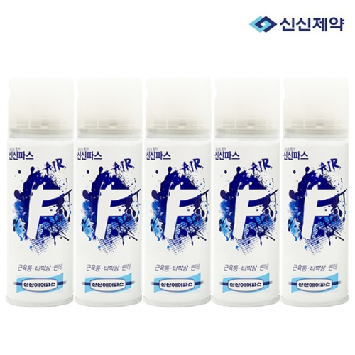 신신제약 신신 에어파스 F 300ml (5개)_이미지