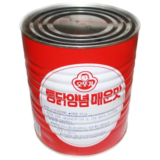 오뚜기 통닭양념 매운맛 3.6kg (1개)_이미지