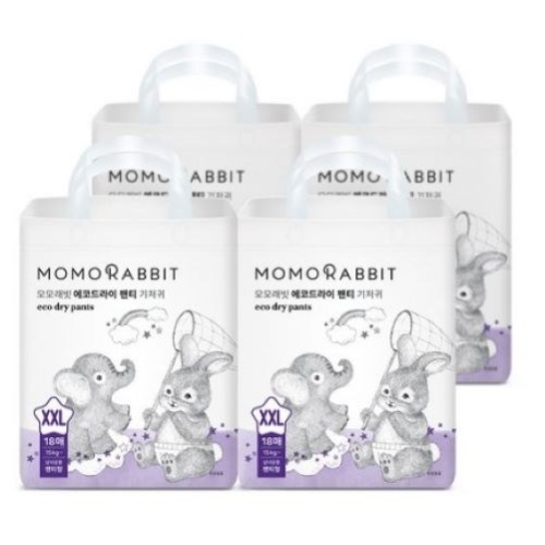 에센루 모모래빗 에코드라이 팬티형 점보형-공용 (18매)