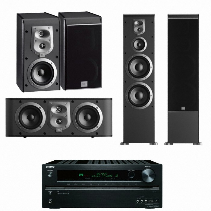 JBL ES90 5.0채널 + 온쿄 AV리시버 (TX-NR509)_이미지