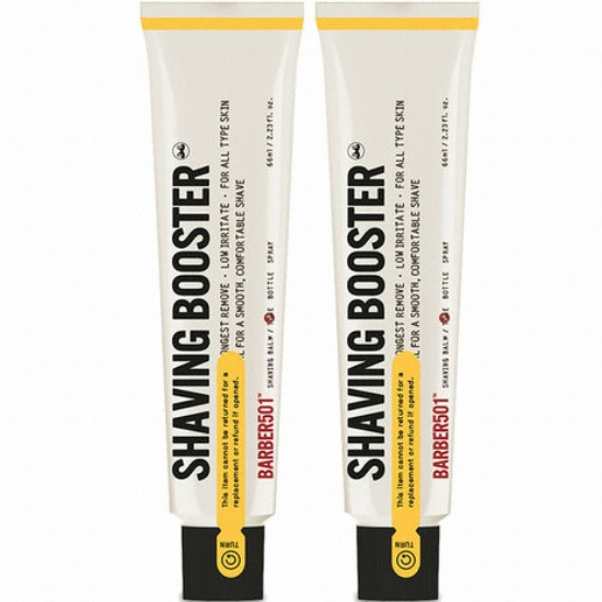 바버501 쉐이빙 부스터 옐로우 66ml (2개)_이미지