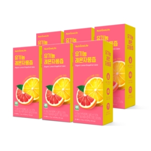 뉴트리원라이프 유기농 레몬자몽즙 20g 14포 (6개)_이미지