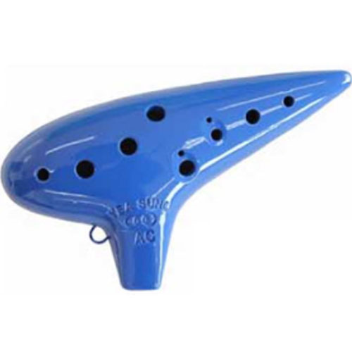 예성 오카리나 보급형 알토 C 파란색_이미지