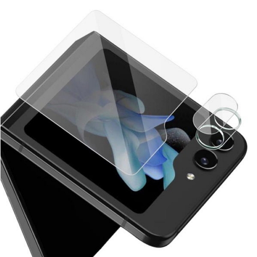 원바이원인터내셔널 요거 갤럭시Z 플립5 카메라+스크린 풀커버 강화유리 보호필름