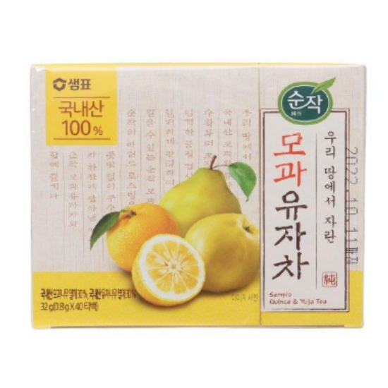 모과 유자차 40T