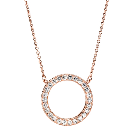 판도라 서클 오브 스파클 목걸이 580515CZ_이미지