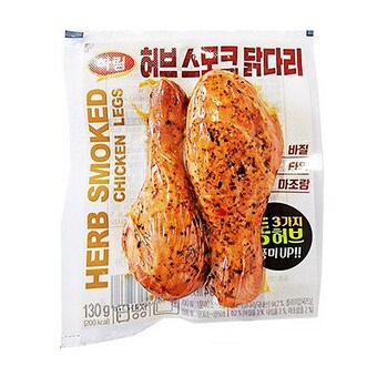 하림 허브를 입힌 스모크 <b>닭</b><b>다리</b> 130g