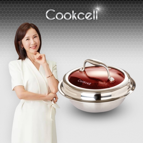 쿡셀 프리미엄 통3중 스테인레스 가마솥 (16cm)_이미지