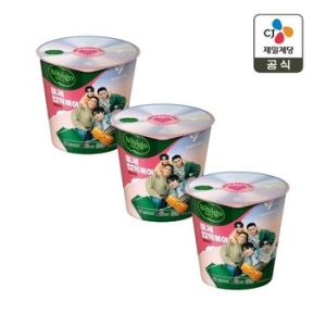 CJ제일제당 비비고 로제 컵떡볶이 108g (3개)_이미지
