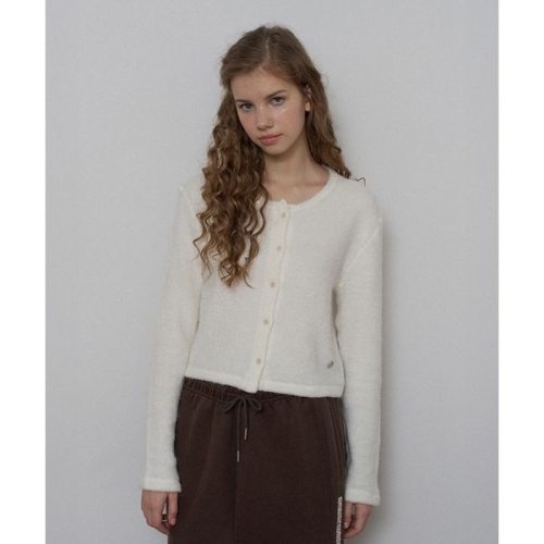 �������� SOMEWHEREBUTTER Nutty Hairy Cardigan Ivory S5WCA01IVF 391947
