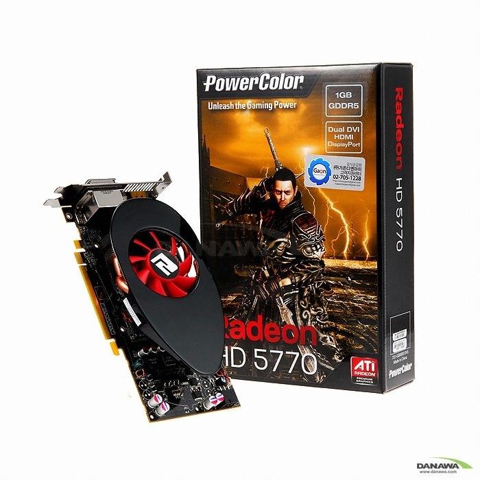 PowerColor �󵥿� HD 5770 ������� D5 1GB
