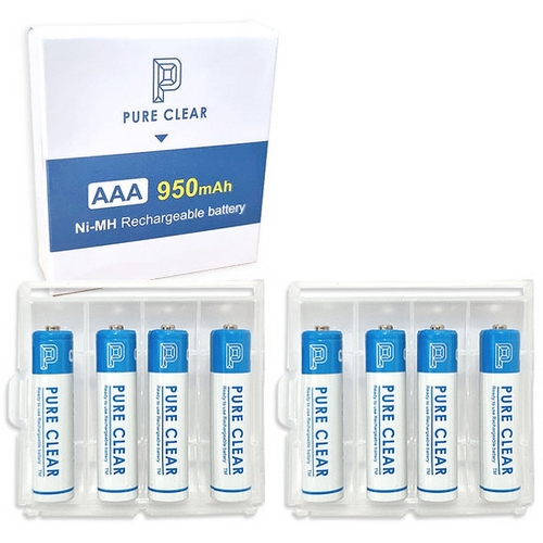 퓨어클리어 니켈수소 AAA (8개)