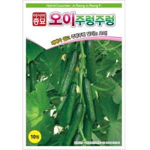 아시아종묘 오이씨앗종자 주렁주렁 오이 100립 암꽃발생이 높은 다수확 미니오이