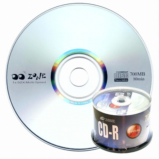 에이데이타코리아 DDZONE CD-R 700MB 52x 케익 (50장)_이미지