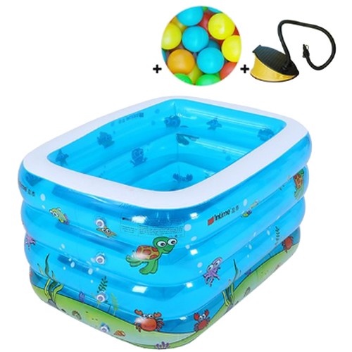  인타임143cm 베란다풀장 [+볼200개,발펌프]