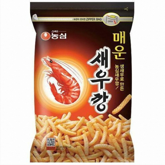 농심 매운 새우깡 400g (3개)