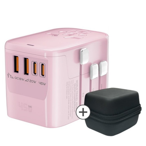 오지렌 4포트 해외여행용 멀티어댑터 OJ906-45W_이미지