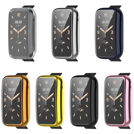 수나르 미밴드7 프로 호환 액정보호 일체형 풀커버 케이스_이미지