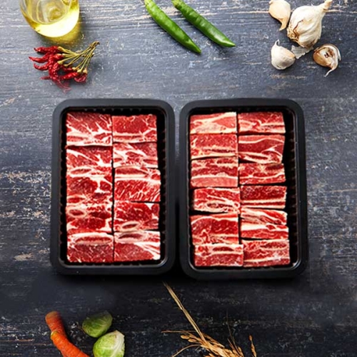 제이푸드원 우아한소 호주산 송아지갈비 찜용 선물세트(800gx2) 1.6kg (1개)