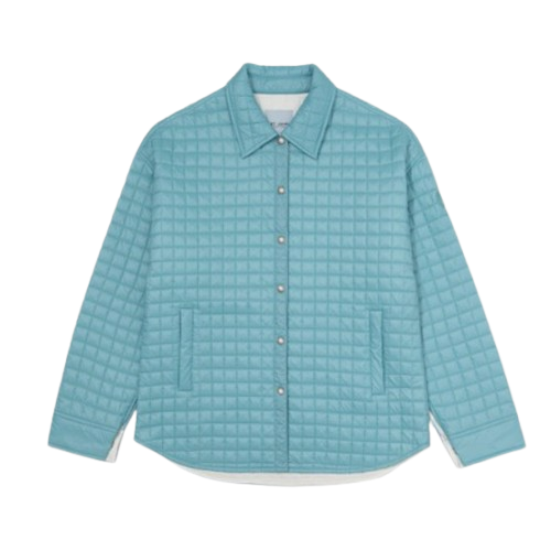 센존블루라벨(ST.JOHN) 여성 26FW 프랑스 DEVEAUX社 퀼팅 패디드 자켓_이미지