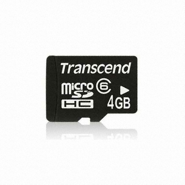 트랜센드 micro SDHC CLASS4 (4GB, BMCG)_이미지