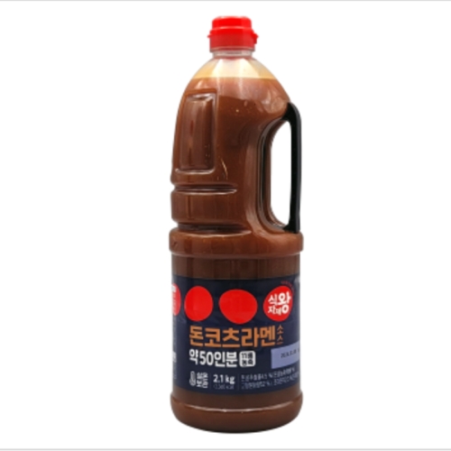 식자재왕 돈코츠 라멘 소스 50인분 2.1kg [1개]
