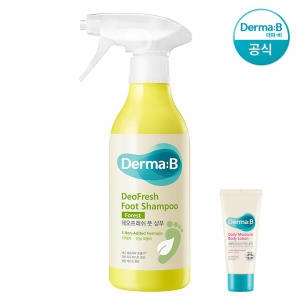 더마비 데오프레쉬 풋 샴푸 400ml (1개)
