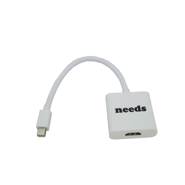 리더샵 NEEDS NDG-mDPH015 Mini <b>DP</b> <b>to</b> <b>HDMI</b> 변환 <b>젠더</b>