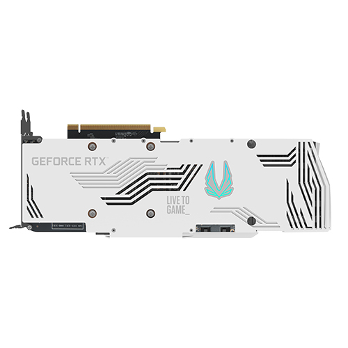 ZOTAC GAMING 지포스 RTX 3080 Trinity OC D6X 10GB White LHR_이미지