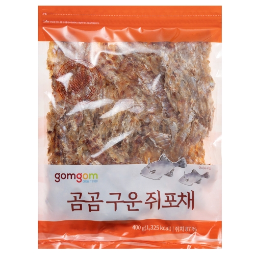 곰곰 구운 쥐포채 400g (1개)