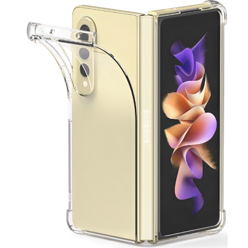 누아트 갤럭시Z 폴드4 에어프레임 투명 젤리케이스