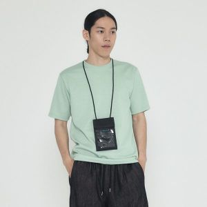 아날로그무드 포켓웨이 폰목걸이 크로스 파우치 (블랙)