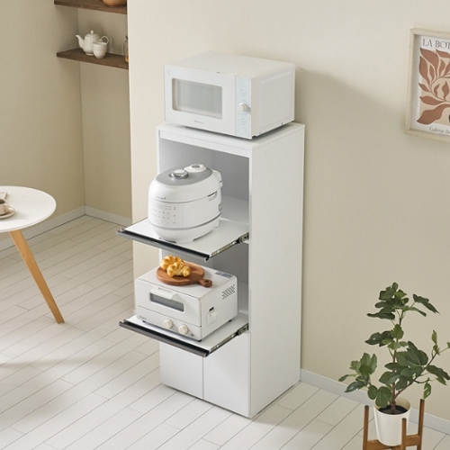 히트가구 C4101 틈새 수납장 렌지대 500_이미지