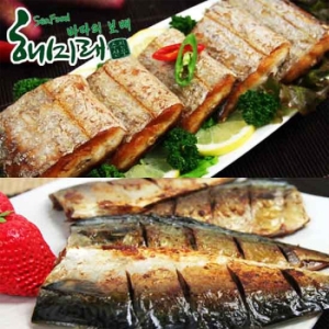 해미래 갈치 2-3토막 200g x 3팩 + 순살고등어 80g x 10팩