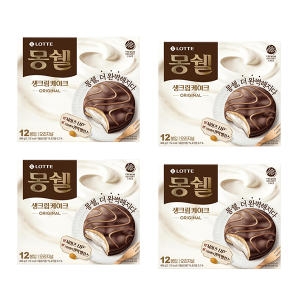 몽쉘 생크림케이크 408g