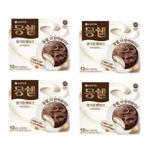 롯데제과 <b>몽쉘</b> 생크림케이크 408g