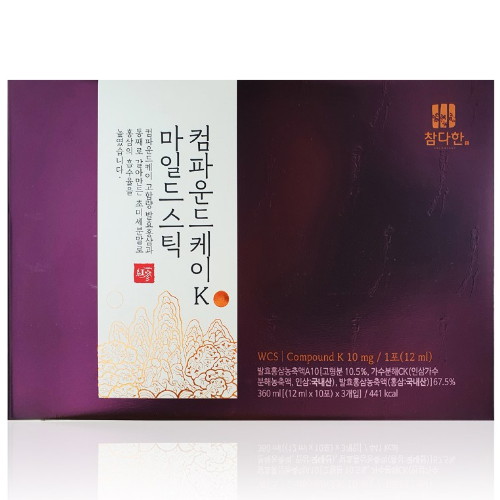 참다한 컴파운드 케이K 마일드 스틱 12ml 30포 (1개)