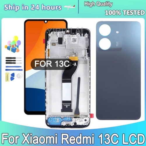 6.74 Redmi 13C LCD 디스플레이 23100RN82L 23124RN87G Redmi 13C 5G 디스플레이 23..