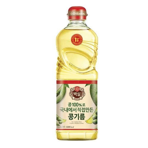  백설 콩기름 1.5L[1개]
