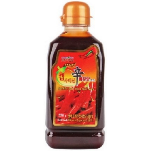 첫맛 캡사이신 매운맛소스 550g (5개)_이미지