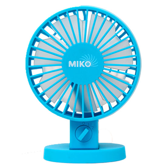 미코 USB 미니 토네이도 듀얼팬 선풍기_이미지