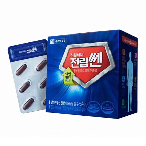 종근당건강 시원하다 전립쎈 60캡슐 (3개)_이미지