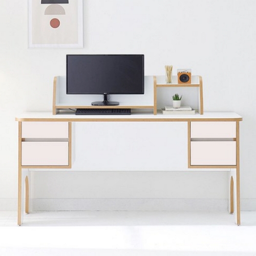 소다 와이드 수납 책상