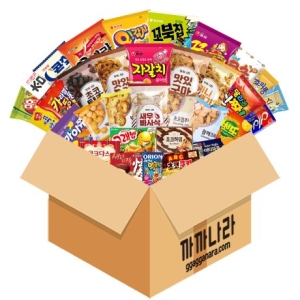 해태제과 까까나라 과자 랜덤 럭키박스세트 33p_이미지