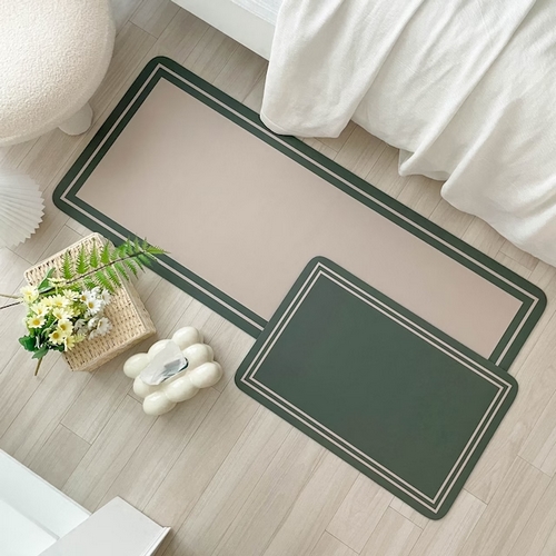 쥬앤크홈 라인 샌드라인 빨아쓰는 규조토 발매트 3세대 (60x40cm)_이미지