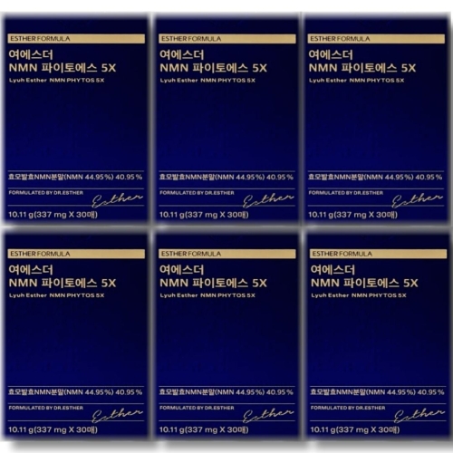 에스더포뮬러 여에스더 여에스더 NMN 파이토에스 5X 30매 (6개)_이미지