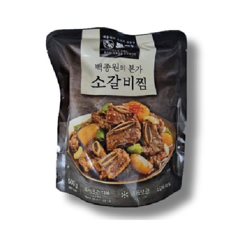 더본코리아 백종원 본가 소갈비찜 500g (7개)_이미지